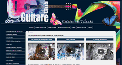 Desktop Screenshot of club-guitare-lannilis.com